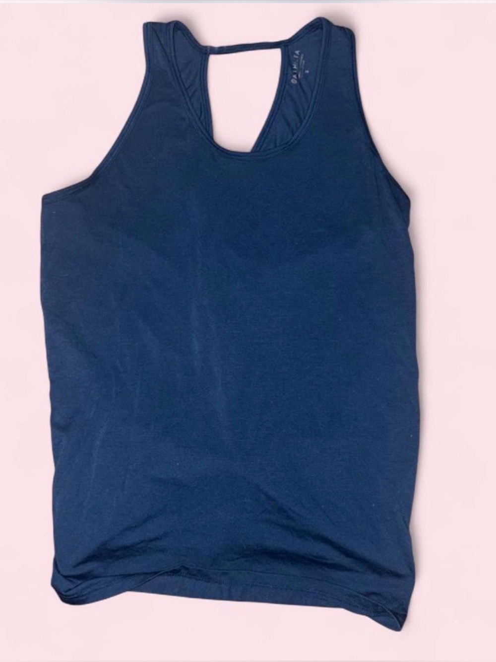 Athleta Dark Navy Racerback Tank Top